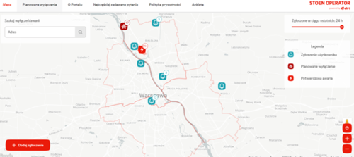 Portal, gdzie można sprawdzić planowane wyłączenia i awarie elektryczne